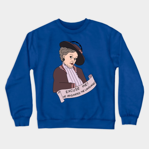 Drag Maggie Crewneck Sweatshirt by thecompassrose